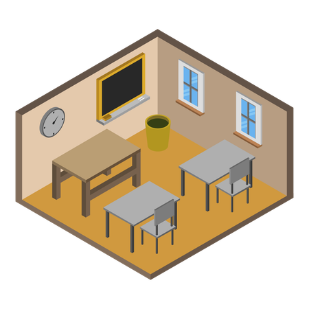School room  Illustration