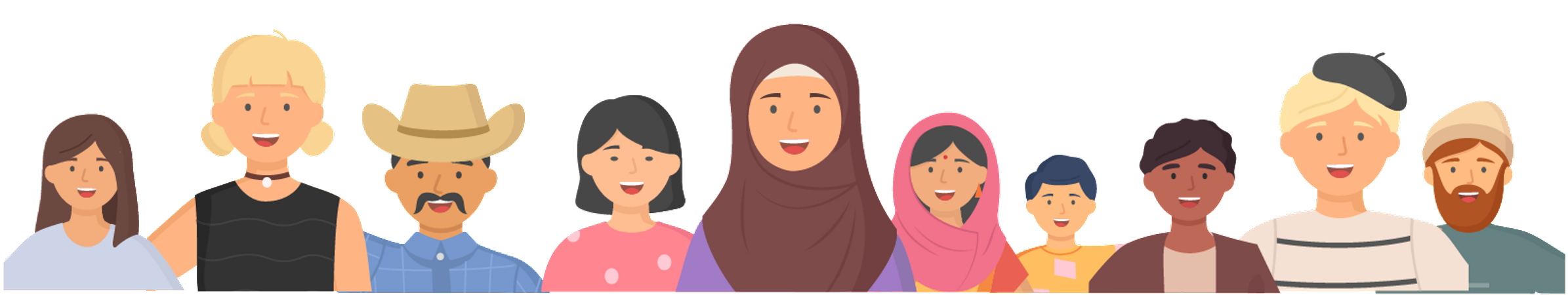 School Students  Illustration