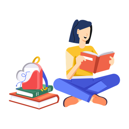 Schüler-Lesebuch  Illustration