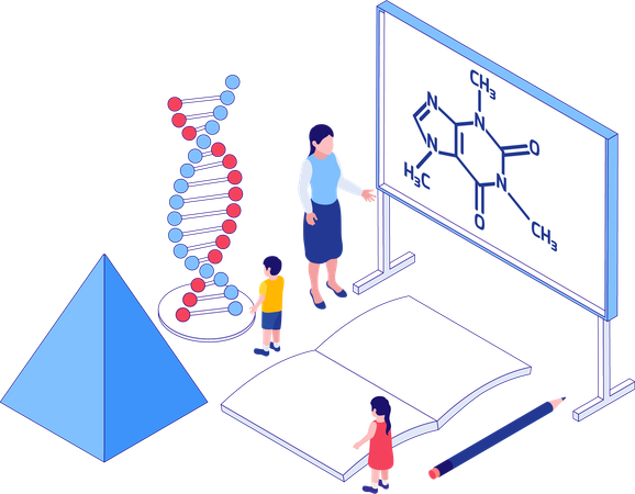 Science Education  Illustration