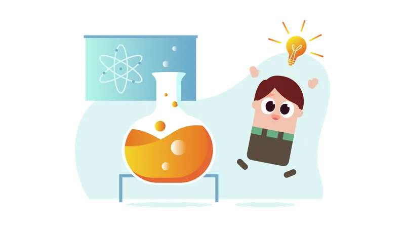 Science lab  Illustration