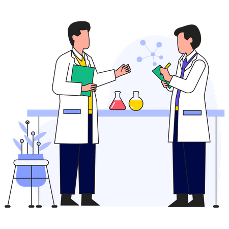 Science Lab  Illustration
