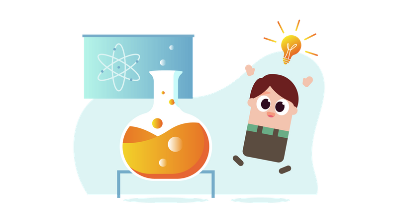 Science lab  Illustration