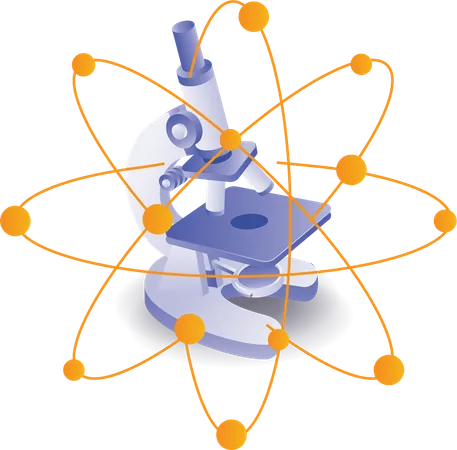 Science laboratory experiment  Illustration