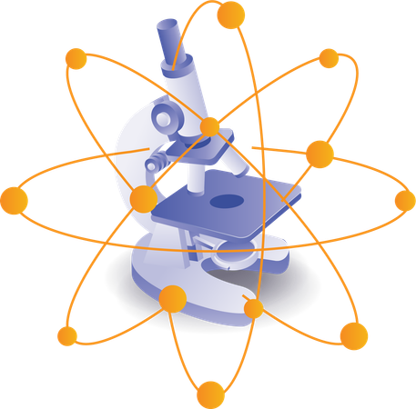 Science laboratory experiment  Illustration