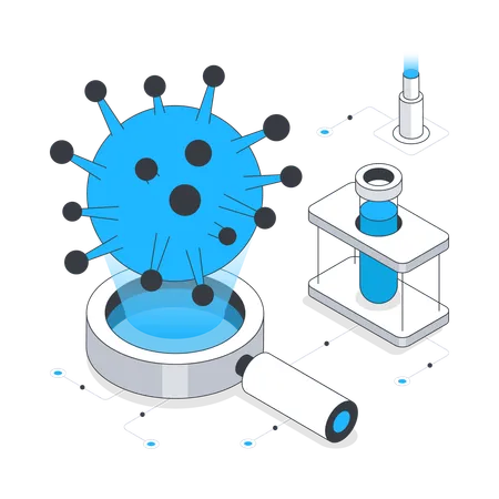 Nanoparticules scientifiques  Illustration