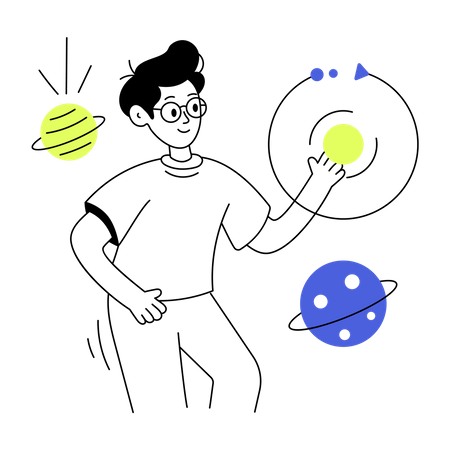 Science Study  Illustration