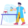 laboratory equipment illustration