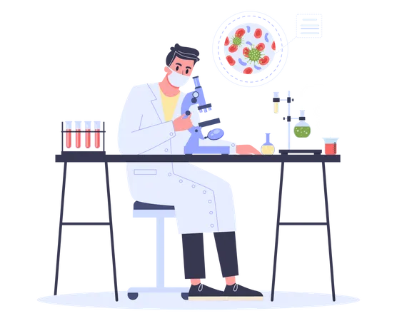 2019 N Co V Symptoms And Treatmen Coronovirus Alert Research And Development On A Preventive Vaccine Doctor Create A Vaccine Isolated Vector Illustration In Cartoon Style Illustration