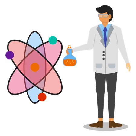 Scientist  Illustration