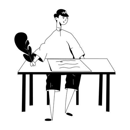 Scriptwriter  Illustration