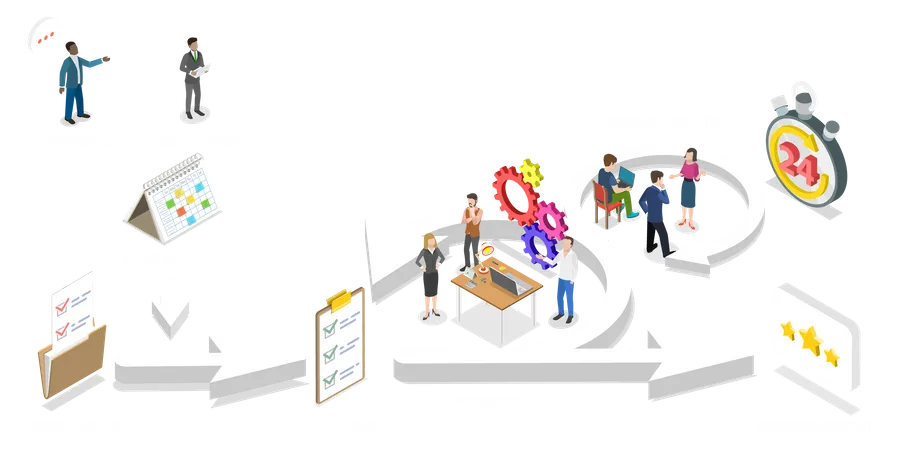 Scrum Framework  Illustration