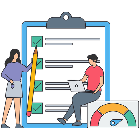 Metodologia Scrum para desenvolvimento de negócios ou software  Ilustração