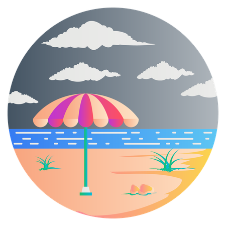 海  イラスト