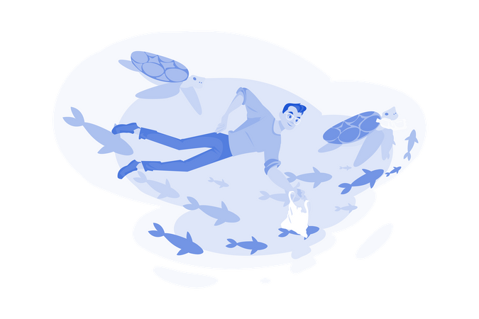 Sea Creature Preservation  Illustration