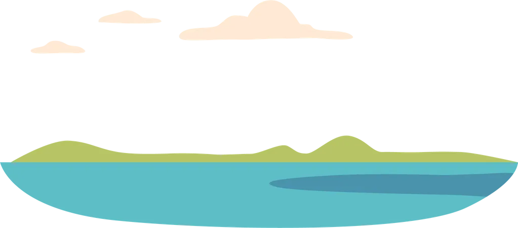 Sea Horizon  Illustration