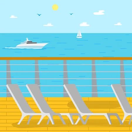 Sea Resort  Illustration