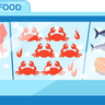 seafood illustration svg