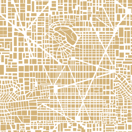 Seamless ma city plan Illustration