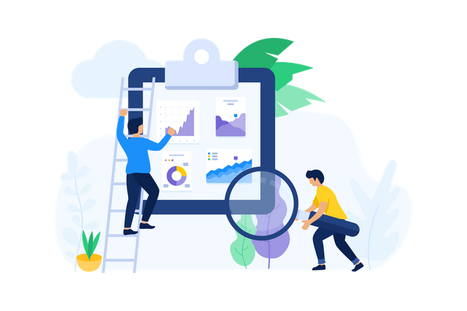 Search Big Data  일러스트레이션