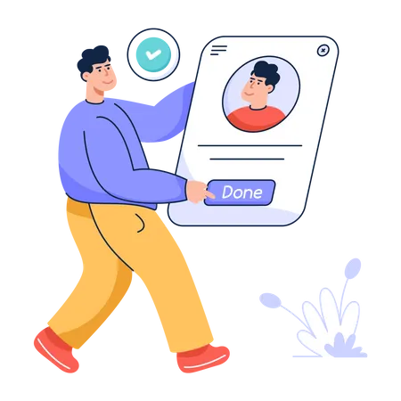 Search Candidate Illustration
