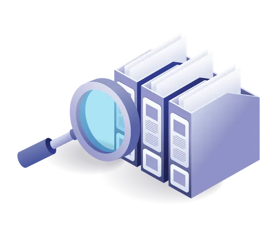 Search data in files  Illustration