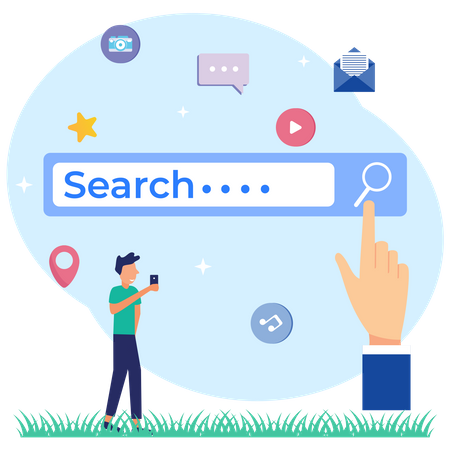 Search engine optimization Illustration