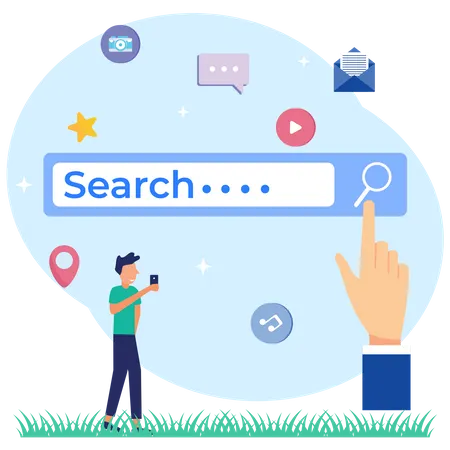 Search engine optimization  Illustration