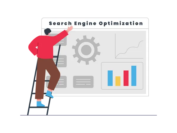Search Engine Optimization  Illustration