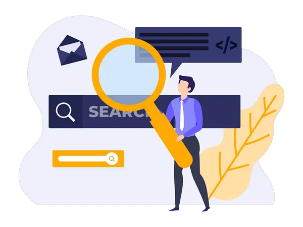 Search Engine Optimization  Illustration