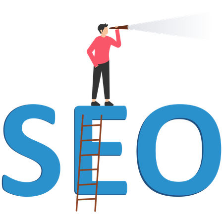 Search engine optimization  Illustration