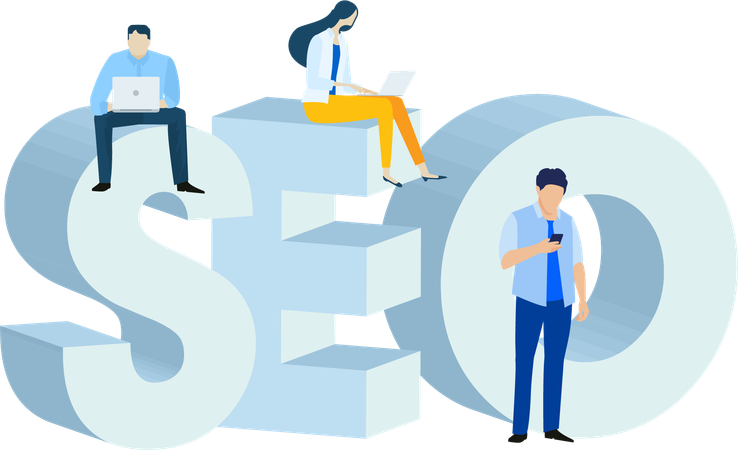 Search engine optimization  Illustration