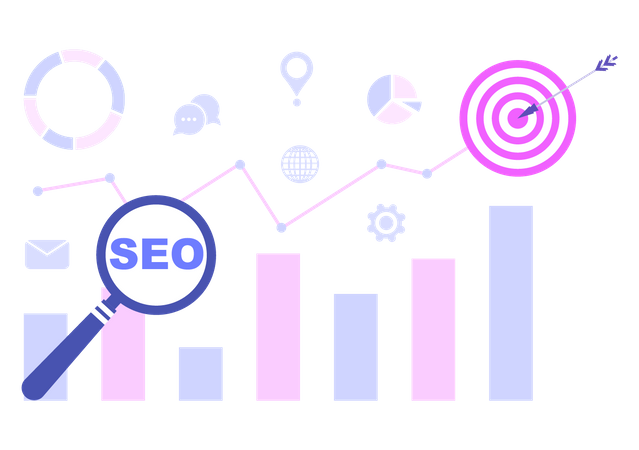 Search Engine Optimization  Illustration