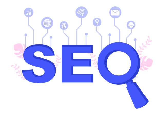 Search Engine Optimization  Illustration