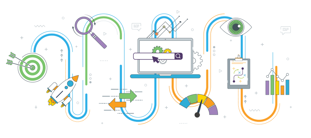 Search engine optimization  Illustration