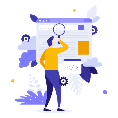 Search engine optimization  Illustration