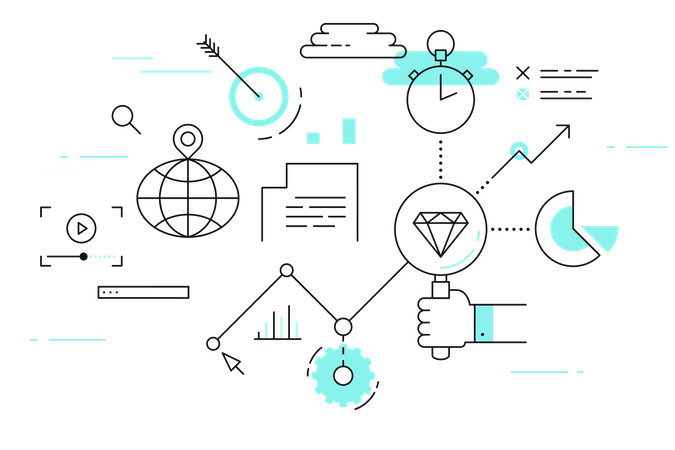 Search engine optimization  Illustration