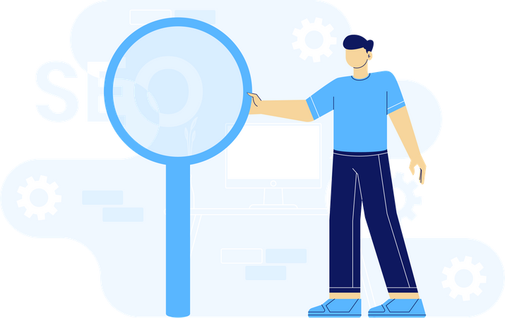 Search engine optimization  Illustration