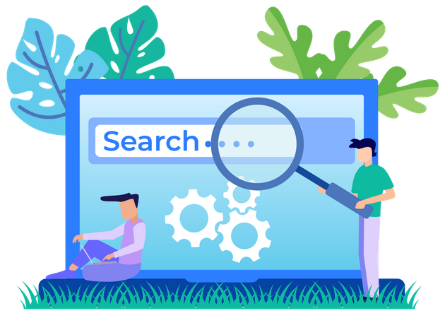Search engine optimization  Illustration