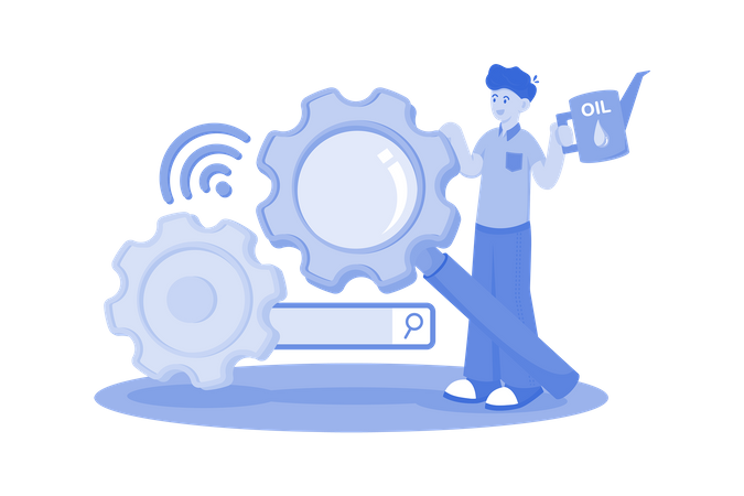 Search Engine Optimization  Illustration