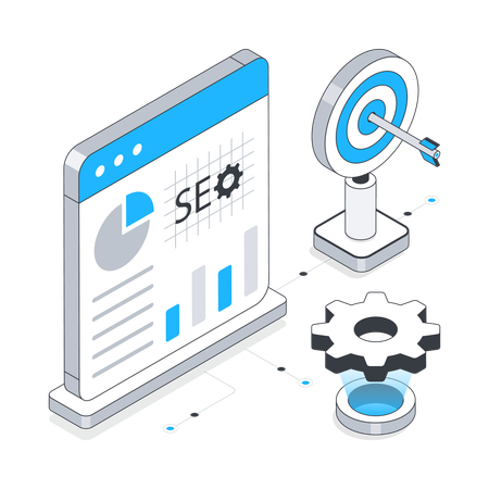 Search engine optimization  Illustration