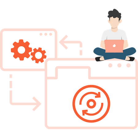 Search Engine Optimization  Illustration