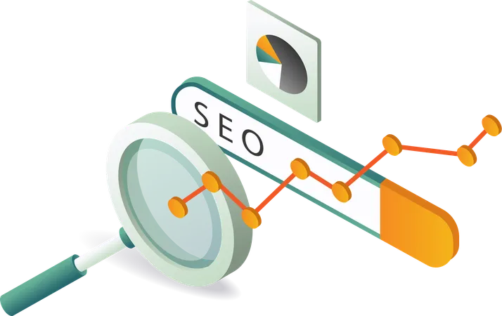 Search engine optimization services  Illustration