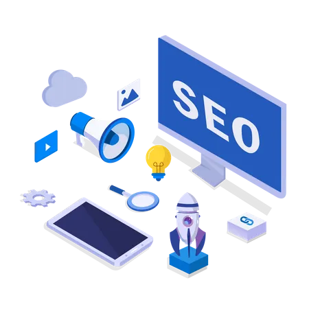 Search Engine Visibility  Illustration