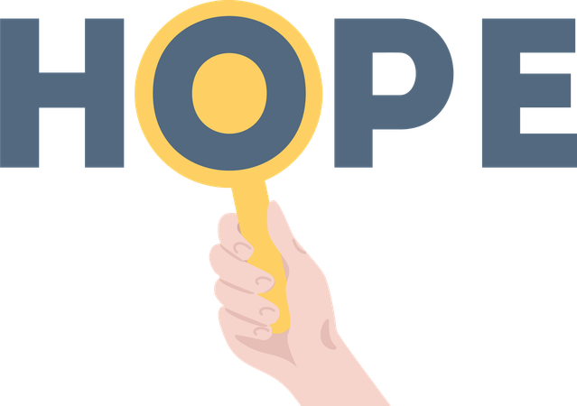 Search for hopes  일러스트레이션