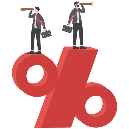 Search for investment profit  Illustration
