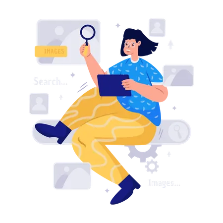 Search Images  Illustration