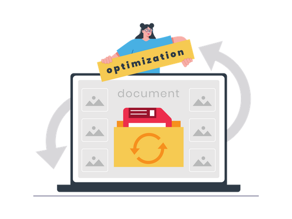 Search Optimization  Illustration