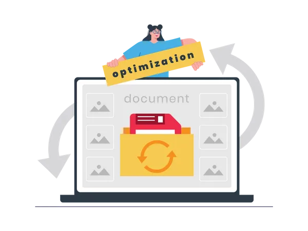 Search Optimization  Illustration