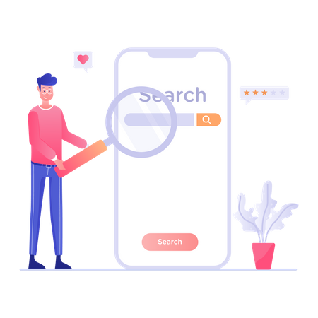 Search Rating  Illustration